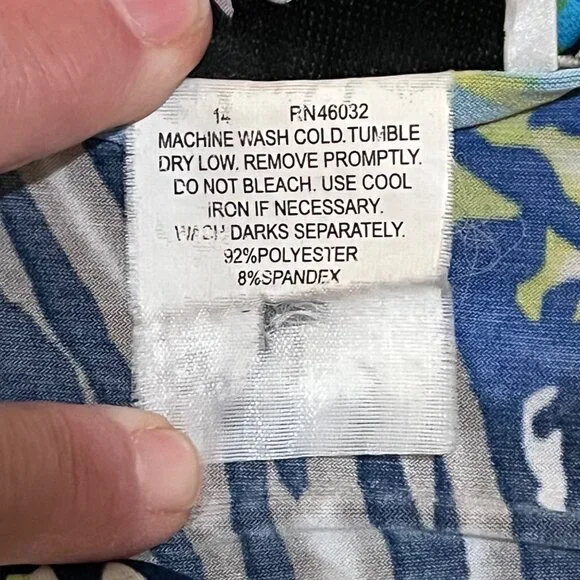 N Touch Ruffle Blouse 3X/4X Multicolor Animal Print Stretch Flutter Sleeve Plus - Picture 8 of 8